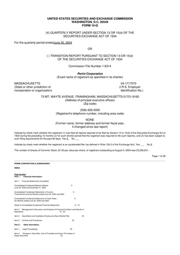 Vorschaubild Tutor Perini Corporation
 10-Q Quartalsbericht  