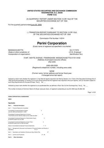 Vorschaubild Tutor Perini Corporation
 10-Q Quartalsbericht  