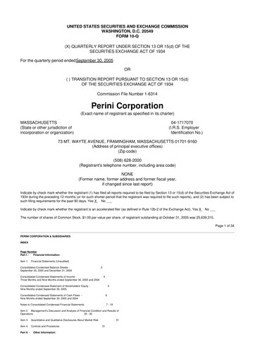 Vorschaubild Tutor Perini Corporation
 10-Q Quartalsbericht  