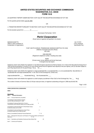 Vorschaubild Tutor Perini Corporation
 10-Q Quartalsbericht  