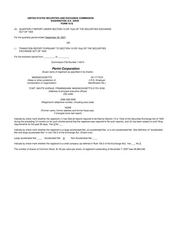 Vorschaubild Tutor Perini Corporation
 10-Q Quartalsbericht  