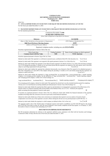 Thumbnail Seaboard Corporation 10-K Annual Report 2024
