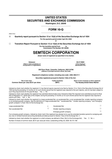 Thumbnail Semtech 10-Q Quarterly Report FY2027 