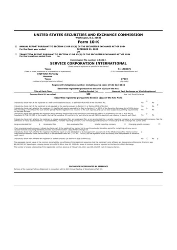 Thumbnail Service Corporation International
 10-K Annual Report 2019