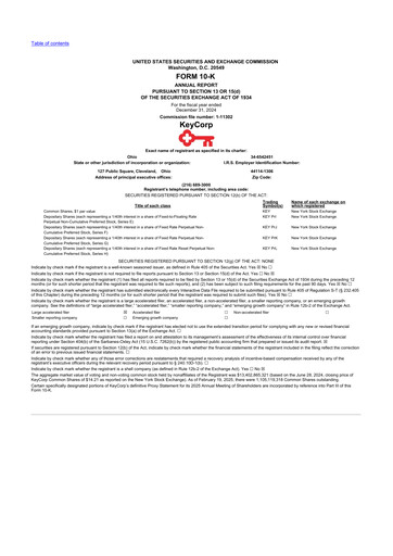 Thumbnail KeyCorp (KeyBank) 10-K Annual Report 2024