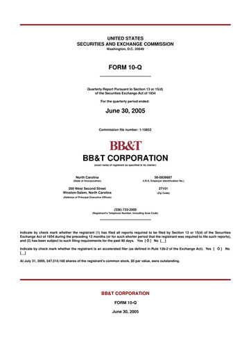 Thumbnail Truist Financial Corporation 10-Q Quarterly Report FY 