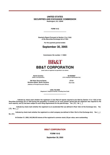 Thumbnail Truist Financial Corporation 10-Q Quarterly Report FY 