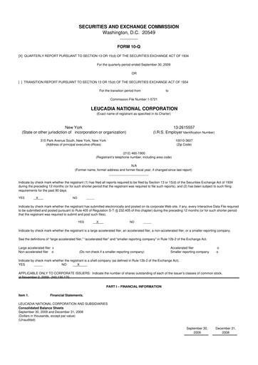 Thumbnail Jefferies Financial Group
 10-Q Quarterly Report FY 