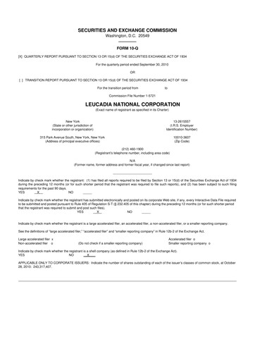 Thumbnail Jefferies Financial Group
 10-Q Quarterly Report FY2010 