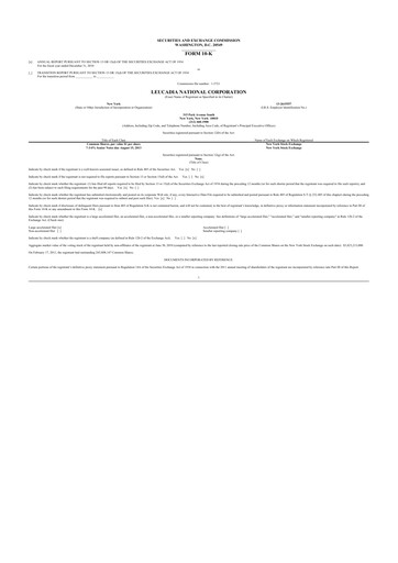 Thumbnail Jefferies Financial Group
 10-K Annual Report 2010