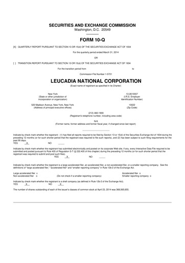 Thumbnail Jefferies Financial Group
 10-Q Quarterly Report FY2014 