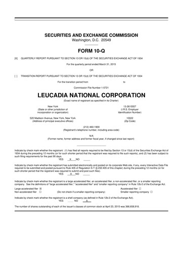 Thumbnail Jefferies Financial Group
 10-Q Quarterly Report FY2015 