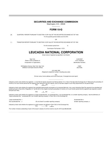 Thumbnail Jefferies Financial Group
 10-Q Quarterly Report FY2015 