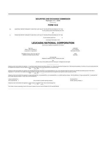 Thumbnail Jefferies Financial Group
 10-Q Quarterly Report FY2015 