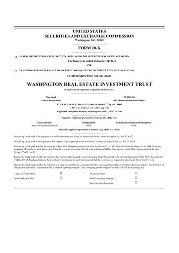 Thumbnail Elme Communities 10-K Annual Report 2019