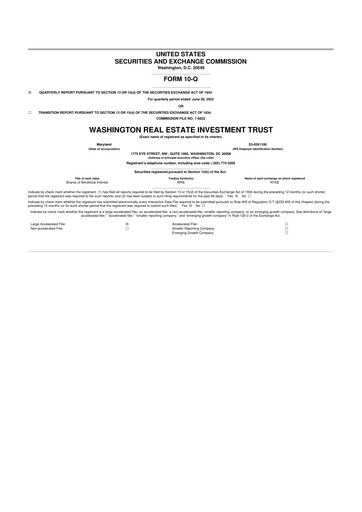 Thumbnail Elme Communities 10-Q Quarterly Report FY2022 
