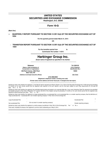 Thumbnail Spectrum Brands
 10-Q Quarterly Report FY2014 