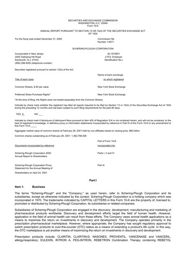 Thumbnail Merck 10-K Annual Report 