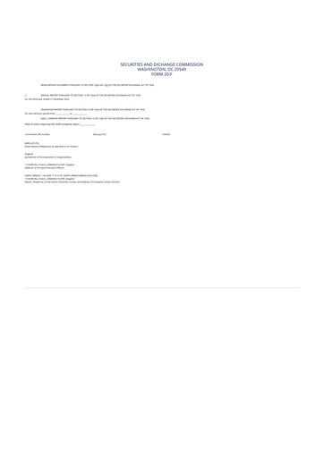 Vorschaubild Barclays 20-F Jahresbericht 2022