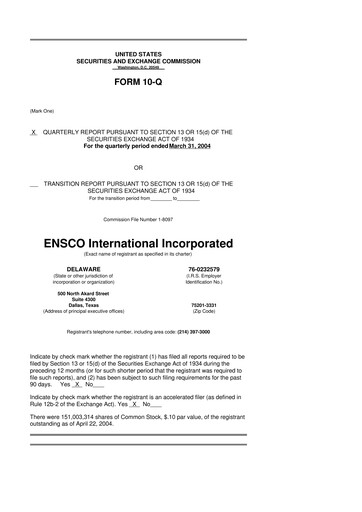 Thumbnail Valaris 10-Q Quarterly Report FY 