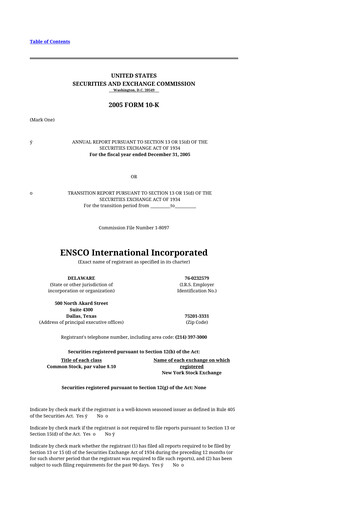 Thumbnail Valaris 10-K Annual Report 