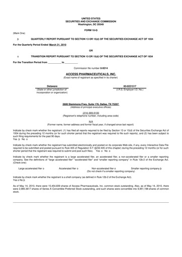 Vorschaubild Abeona Therapeutics
 10-Q Quartalsbericht  