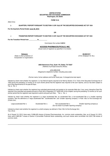 Vorschaubild Abeona Therapeutics
 10-Q Quartalsbericht  