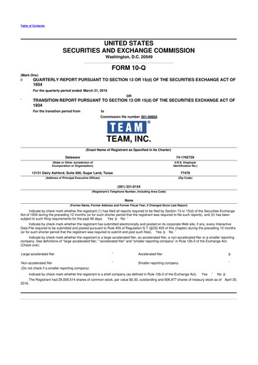 Thumbnail Team Inc 10-Q Quarterly Report FY2016 