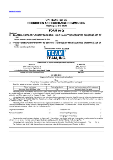 Thumbnail Team Inc 10-Q Quarterly Report FY2020 