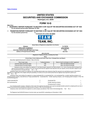 Thumbnail Team Inc 10-Q Quarterly Report FY2022 