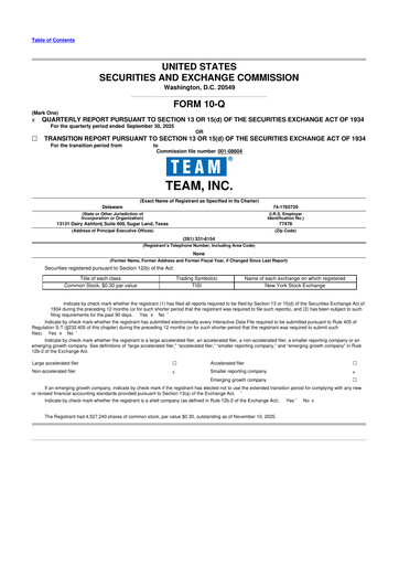Thumbnail Team Inc 10-Q Quarterly Report FY2025 