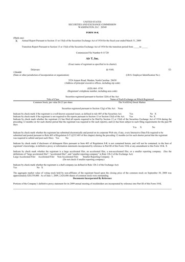 Thumbnail Air T, Inc. 10-K Annual Report 