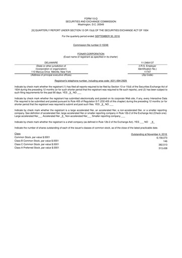 Thumbnail Fonar Corporation
 10-Q Quarterly Report FY2017 