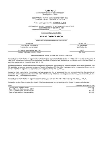 Thumbnail Fonar Corporation
 10-Q Quarterly Report FY2017 