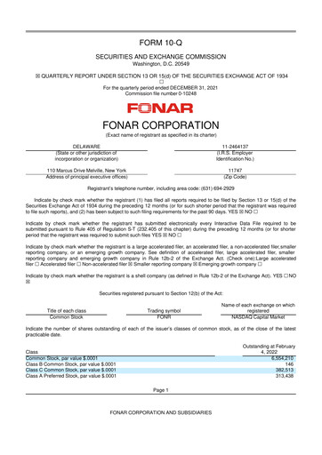 Thumbnail Fonar Corporation
 10-Q Quarterly Report FY2022 