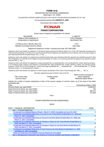 Thumbnail Fonar Corporation
 10-Q Quarterly Report FY2022 