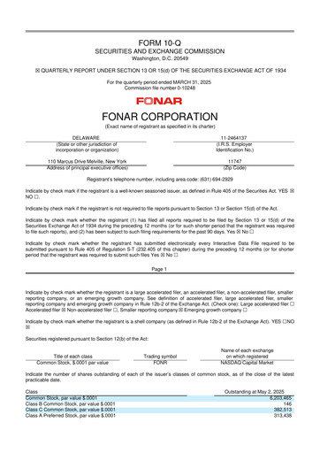 Thumbnail Fonar Corporation
 10-Q Quarterly Report FY2025 