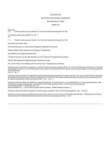 Vorschaubild Hovnanian Enterprises
 10-Q Quartalsbericht  