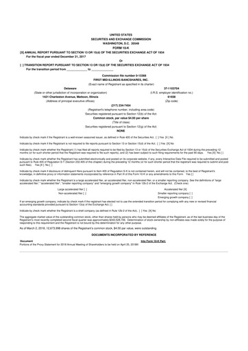 Vorschaubild First Mid Bancshares 10-K Jahresbericht 2017