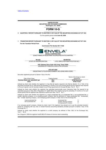 Thumbnail Envela Corporation 10-Q Quarterly Report FY2026 
