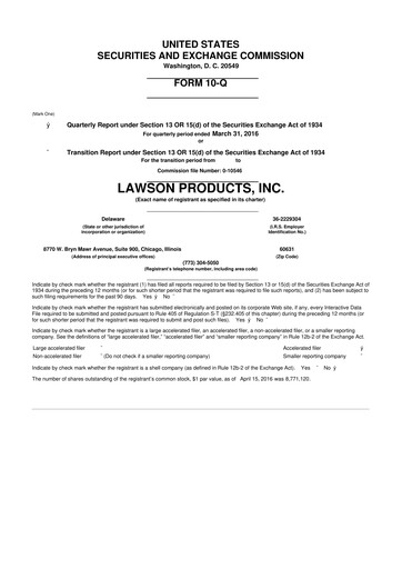 Vorschaubild Distribution Solutions Group 10-Q Quartalsbericht 2016 