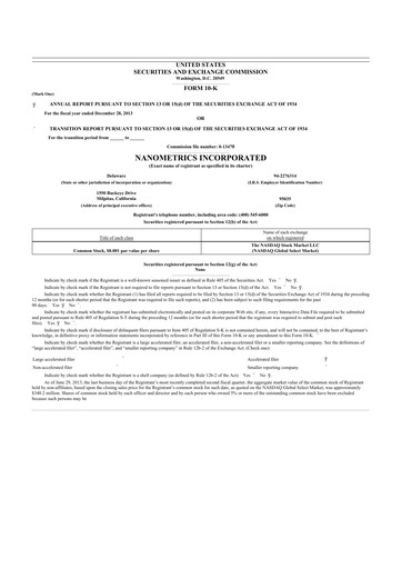 Thumbnail Onto Innovation 10-K Annual Report 2013