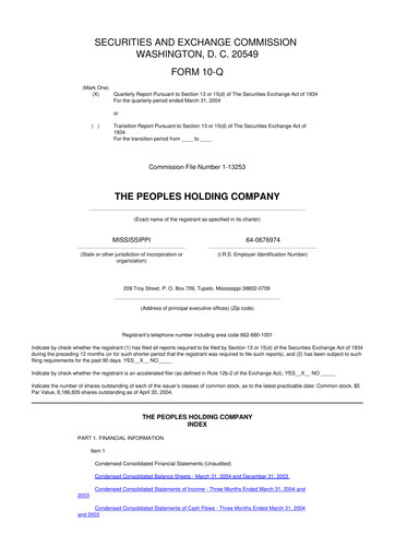 Thumbnail Renasant Corp 10-Q Quarterly Report FY 