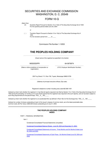 Thumbnail Renasant Corp 10-Q Quarterly Report FY 