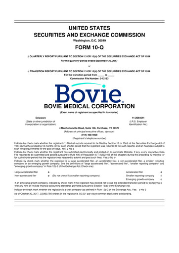 Miniature Apyx Medical 10-Q Rapport trimestriel 2017 