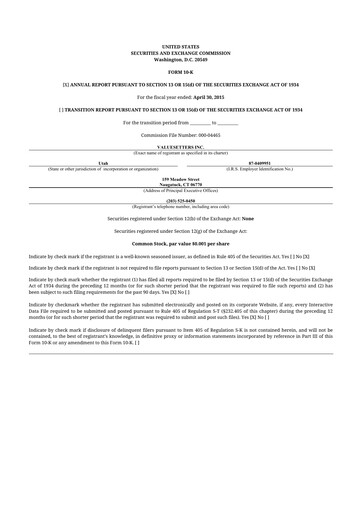 Thumbnail Netcapital 10-K Annual Report 2015