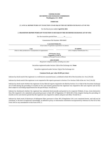 Thumbnail Netcapital 10-K Annual Report 2016