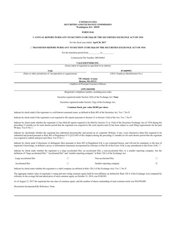 Thumbnail Netcapital 10-K Annual Report 2017