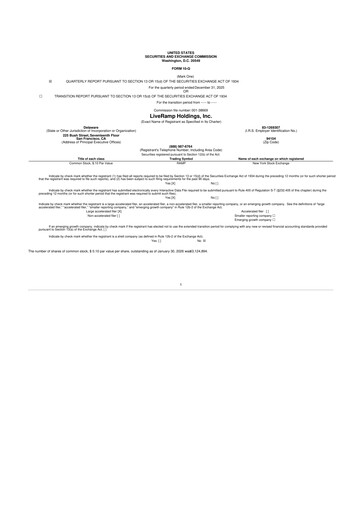 Thumbnail LiveRamp 10-Q Quarterly Report FY2026 