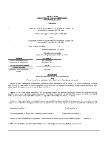 Vorschaubild Imunon 10-Q Quartalsbericht  